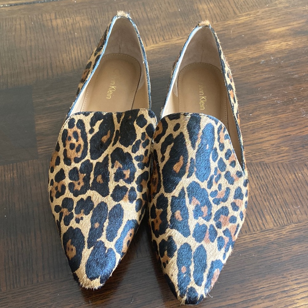 CALVIN KLEIN CHEETAH SHOES